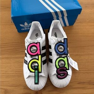 Adidas Superstar II x Jeremy Scott Collab Sneakers Wmn’s 7.5